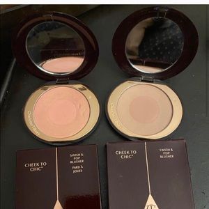 Charlotte Tilbury cheek to chic blushes.
